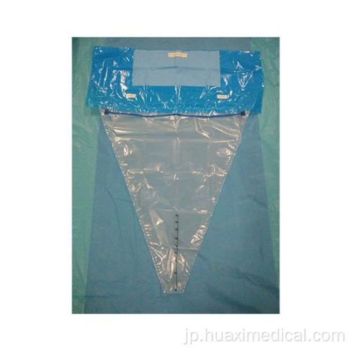 青い滅菌Underbuttocks外科用ドレープポーチ付き